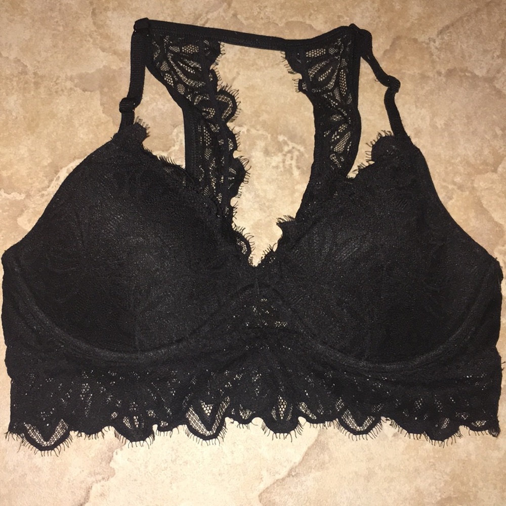 Pink Date lightly lined bralette